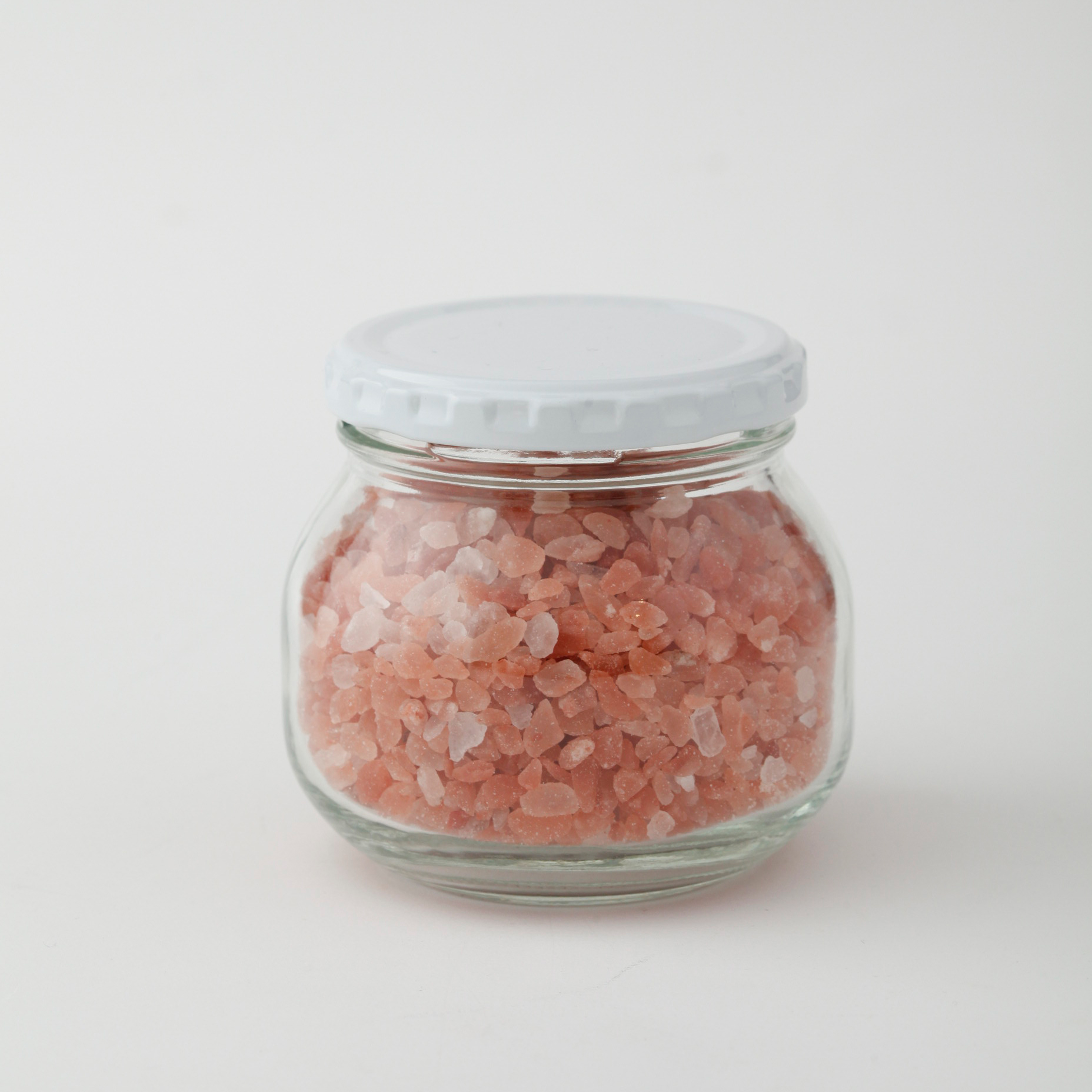 オーガニック製品のプラスユー ピンクソルト グレイン ３００ｇ 瓶 ヒマラヤ岩塩